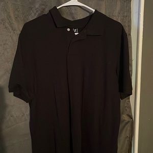 Black Collar Shirt Mens Medium